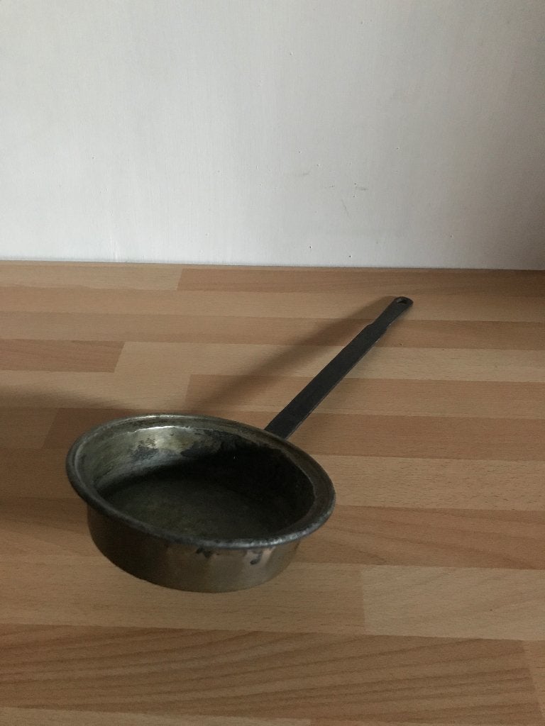 Antiek koperen beddenpan, Ophalen of Verzenden, Koper