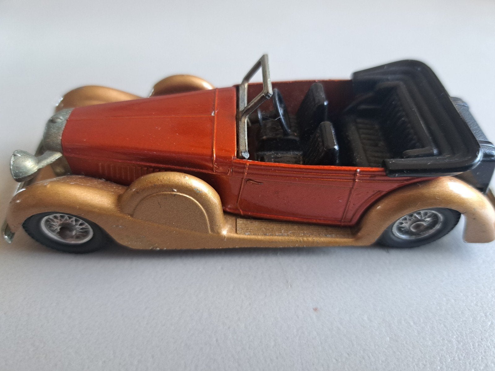 Matchbox Models of Yesteryear 1938 Lagonda Drophead Coupé, Overige merken, Gebruikt, 1:50 of kleiner, Auto