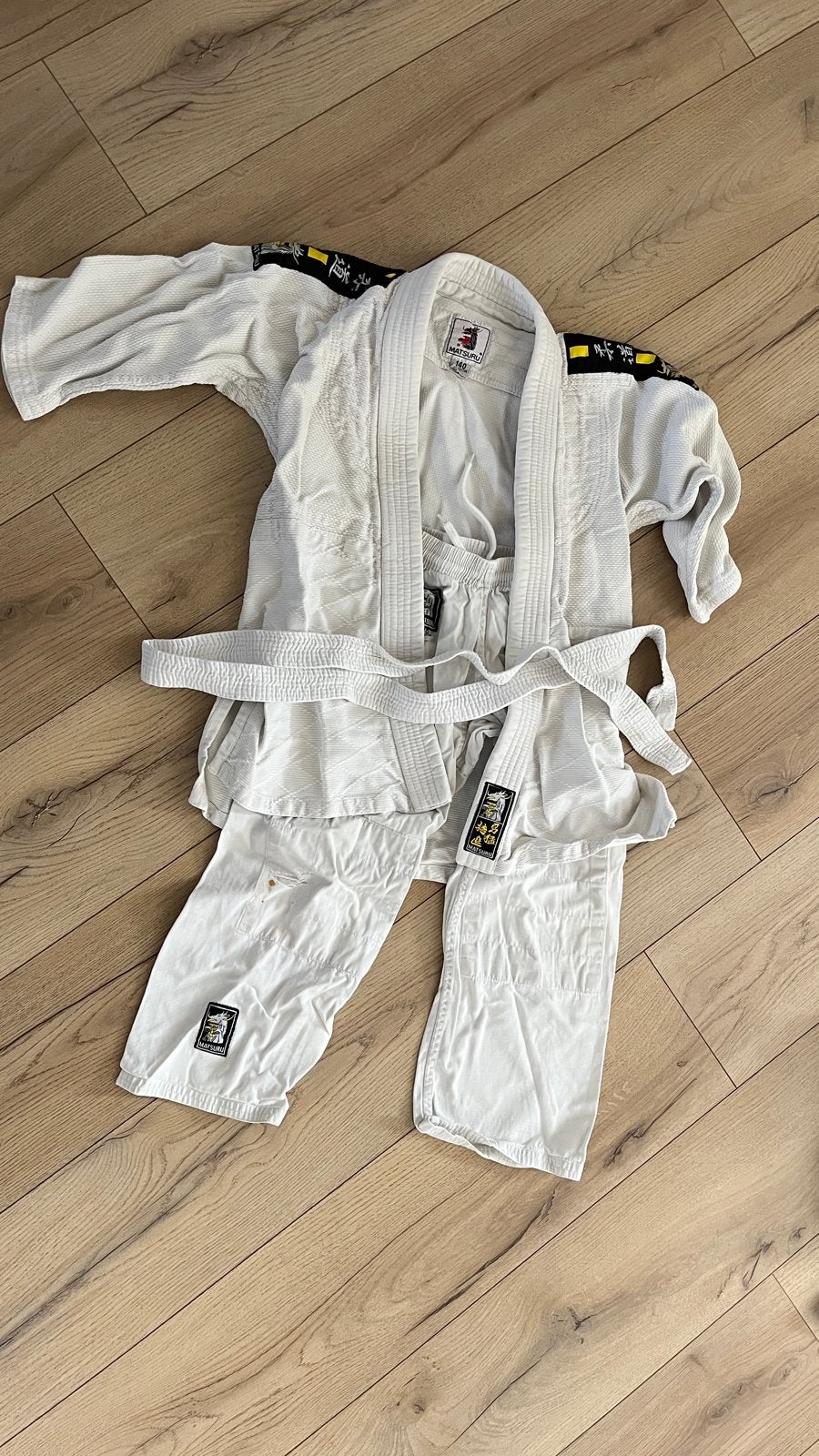 Matsuru Judo/Jiu-Jitsu pak maat 140, Ophalen of Verzenden, Gebruikt, Judo, Vechtsportpak