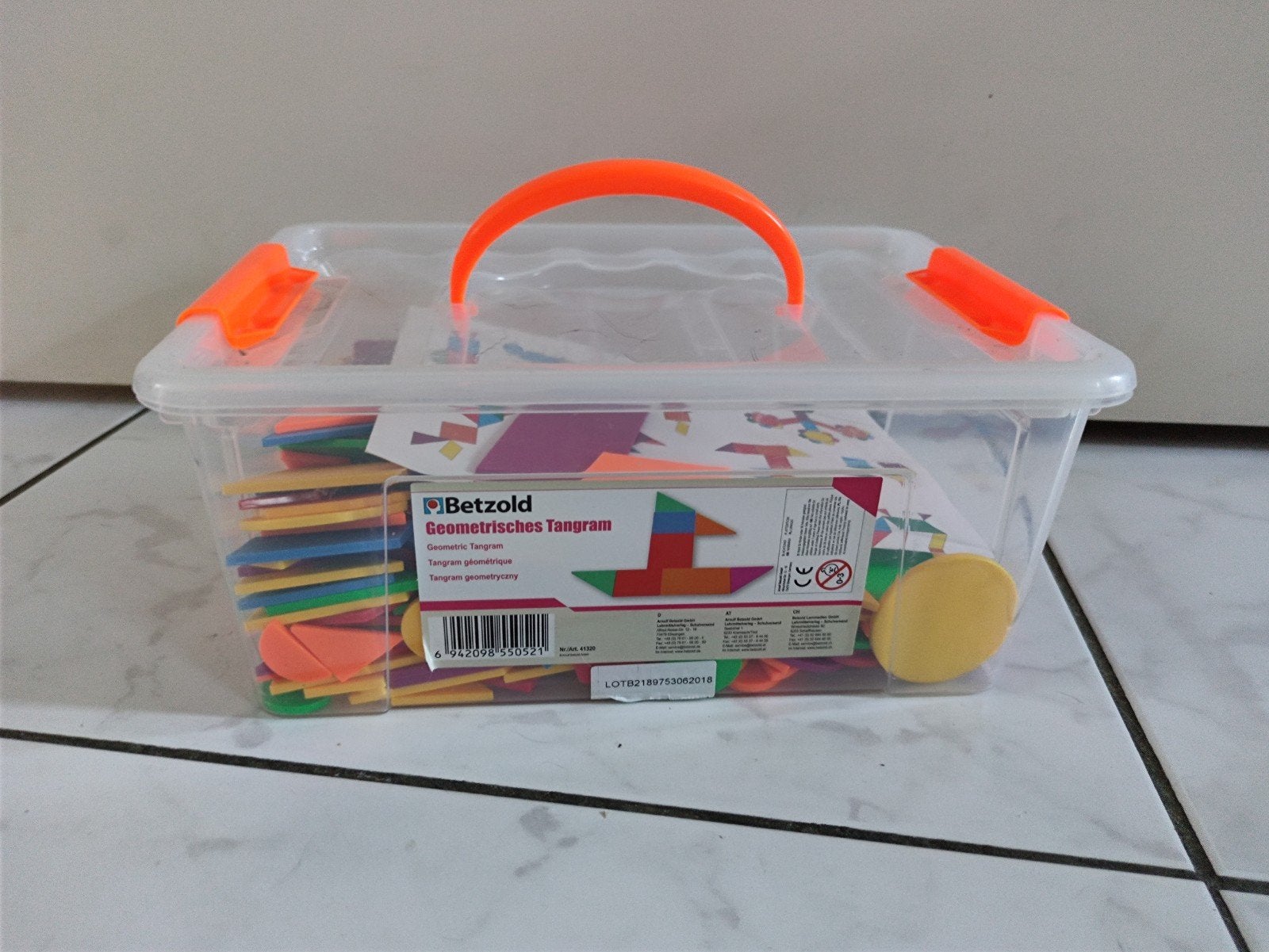 Mozaïek plastic vormen, 2,-, Ophalen, Overige typen