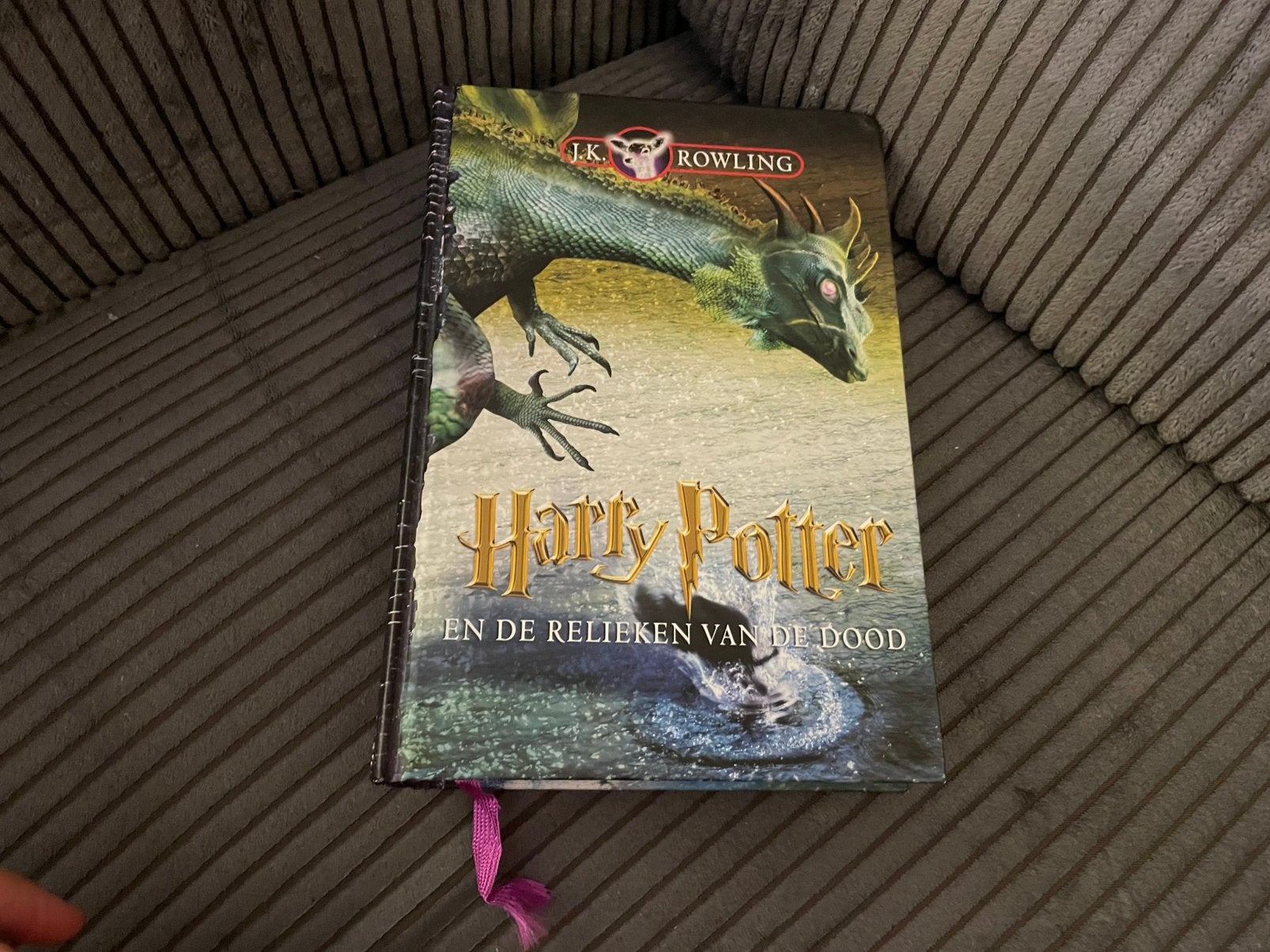 J.K. Rowling - Harry Potter en de relieken van de dood, Boeken, Gelezen, J.K. Rowling, Ophalen of Verzenden, Fictie