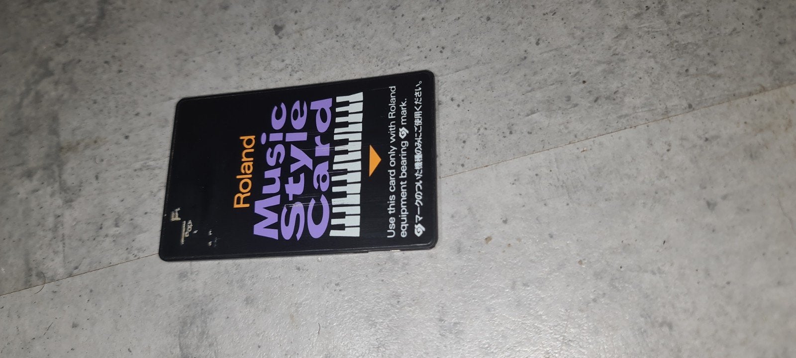 Roland Music Style Card - Uitbreidingskaart voor Roland, Ophalen of Verzenden, Gebruikt