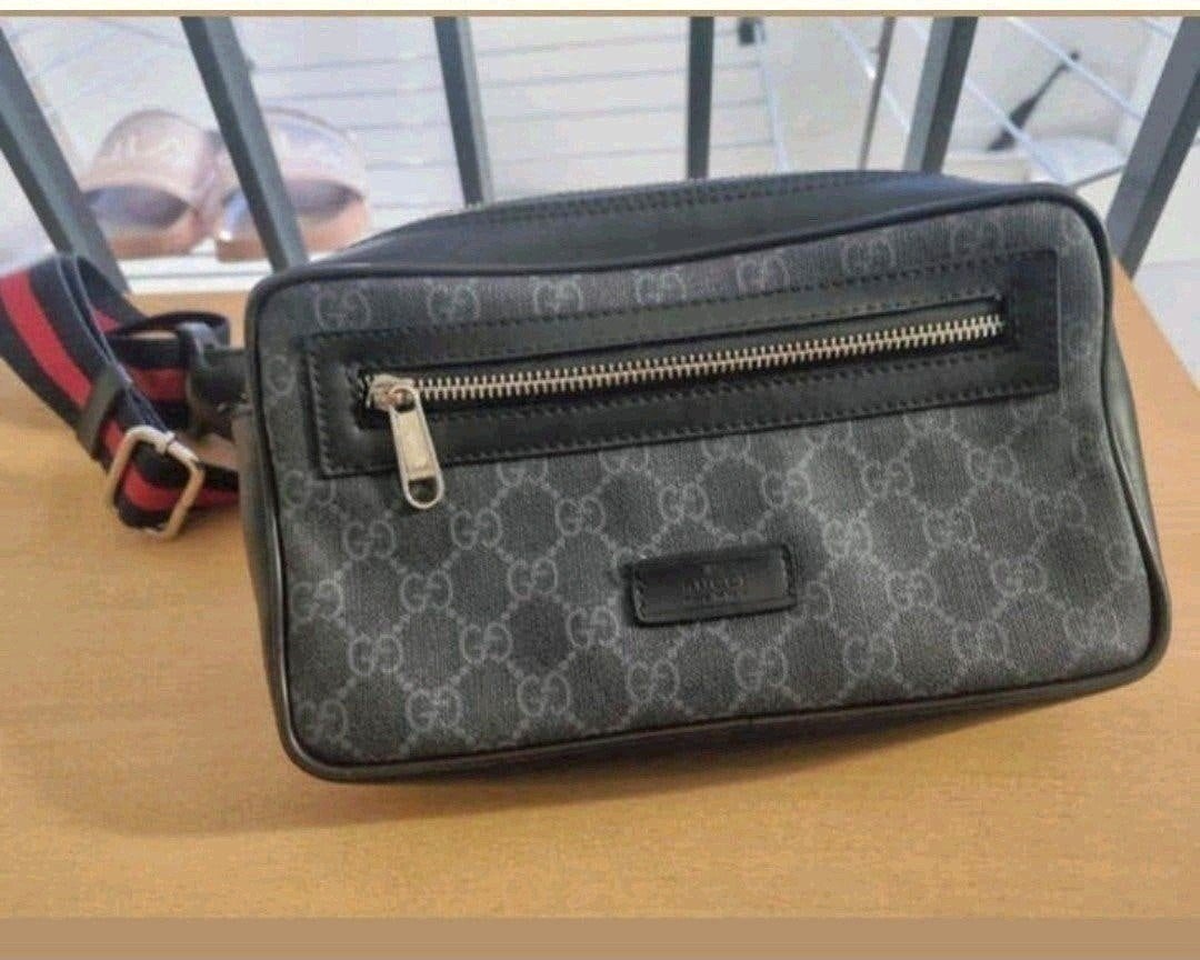 Gucci shoulderbag/ heuptas, Ophalen of Verzenden, Zwart
