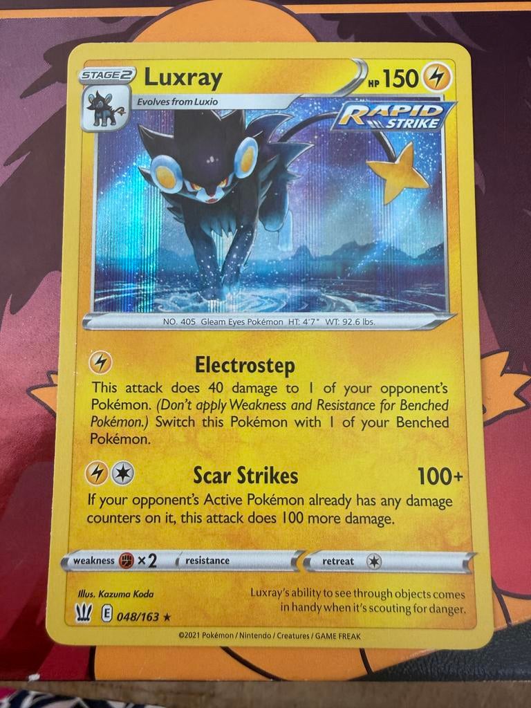 Luxray 048/163, Ophalen of Verzenden, Nieuw, Losse kaart
