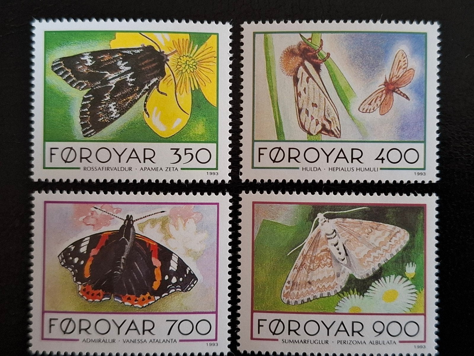 Faeröer 1993 Vlinders, Ophalen of Verzenden, Denemarken, Postfris