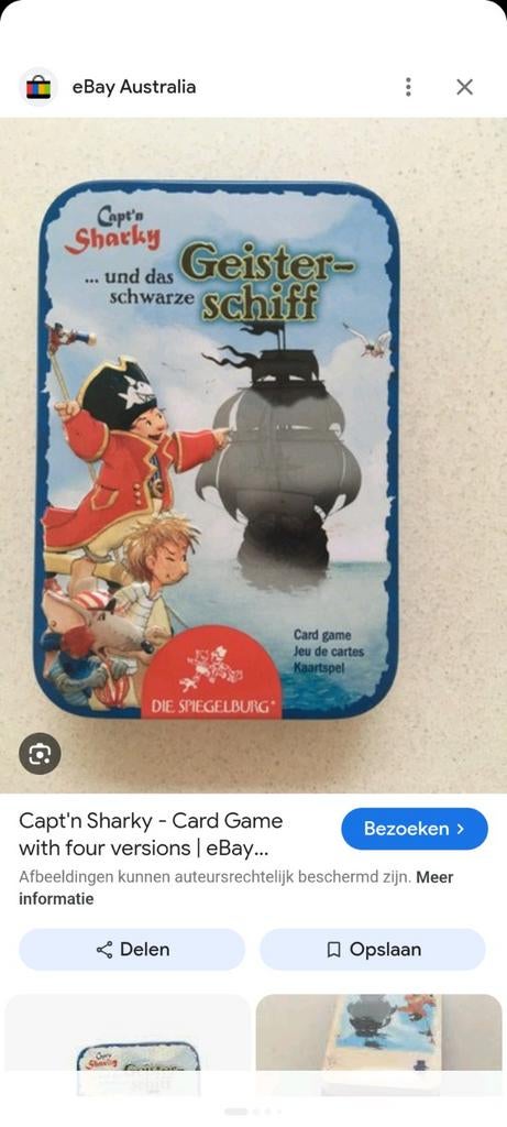 Captain charky, Ophalen of Verzenden, Zo goed als nieuw