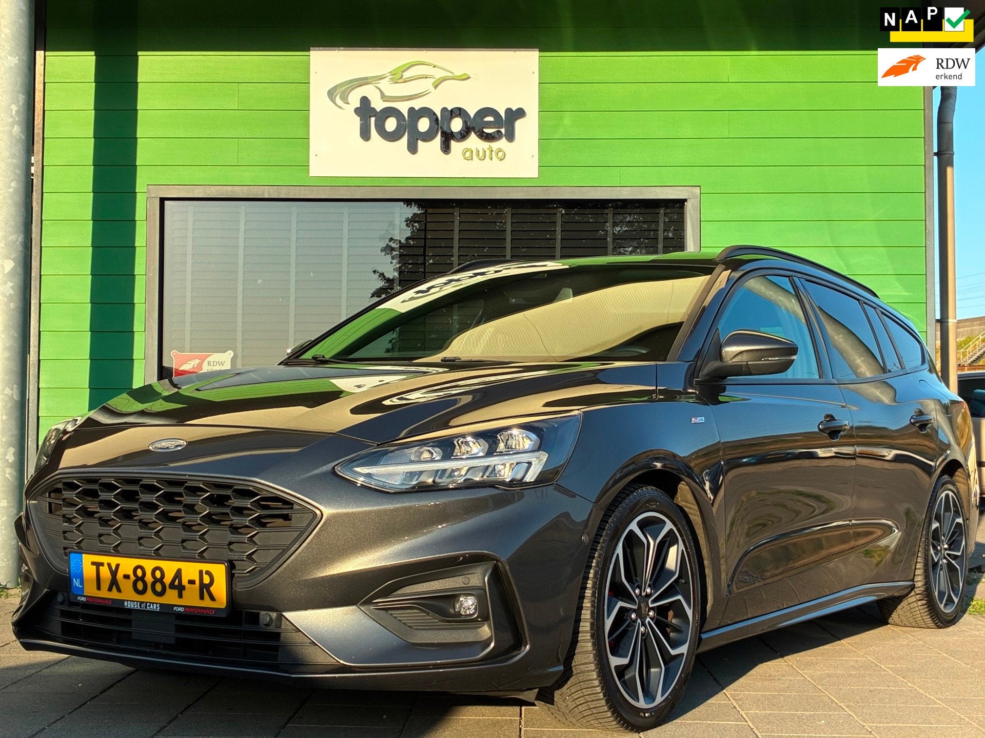 Ford Focus Wagon 1.0 EcoBoost ST Line Business|Camera|Naviga, Auto's, 125 pk, Gebruikt, Euro 6, 1283 kg
