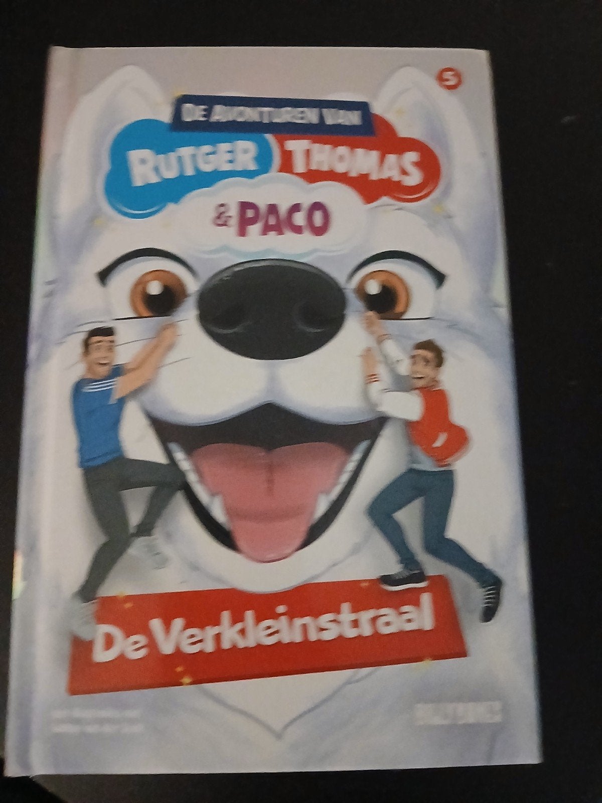 De Avonturen van Rutger, Thomas & Paco: De Verkleinstraal, Ophalen of Verzenden, Zo goed als nieuw, Rutger, Thomas & Paco, Fictie algemeen