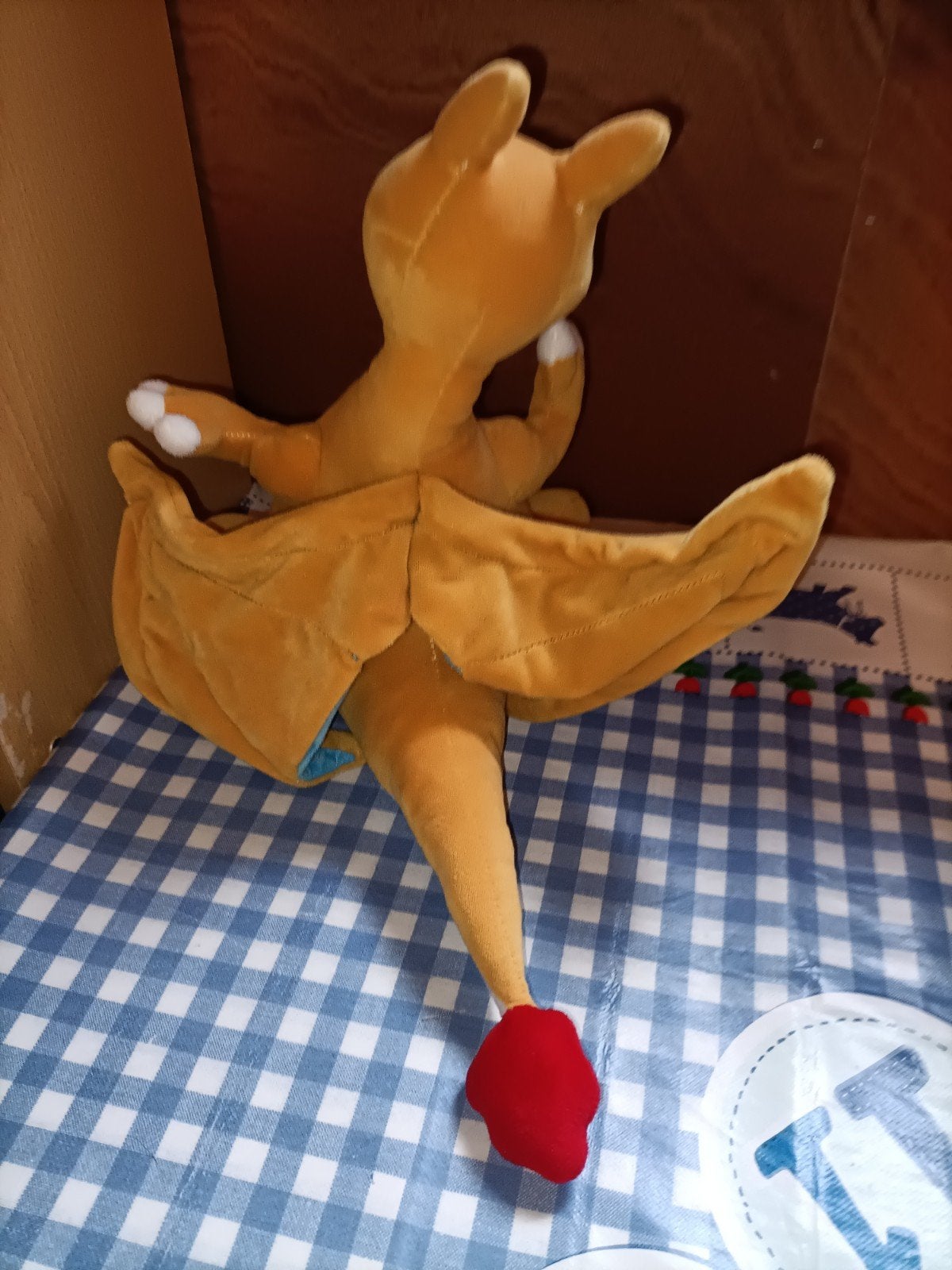 Charizard knuffel Pokemon, Ophalen of Verzenden, Zo goed als nieuw, Overige typen