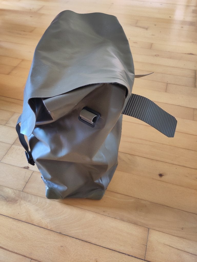 Rubber legertas, Ophalen of Verzenden, Landmacht, Nederland, Kleding of Schoenen