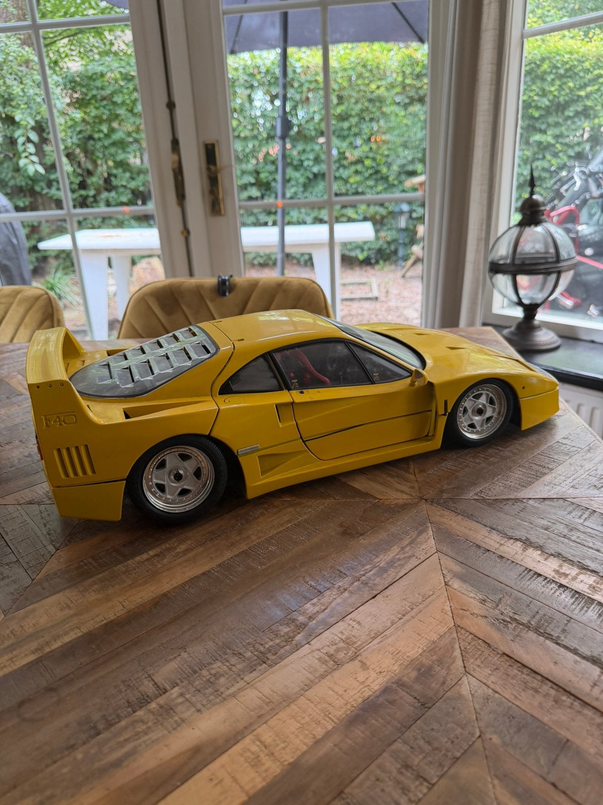 Pocher 1:8 Ferrari F40 Modelauto sportwagen vitrine hobby, Hobby en Vrije tijd, Ophalen, Gebruikt, 1:5 t/m 1:8, Auto
