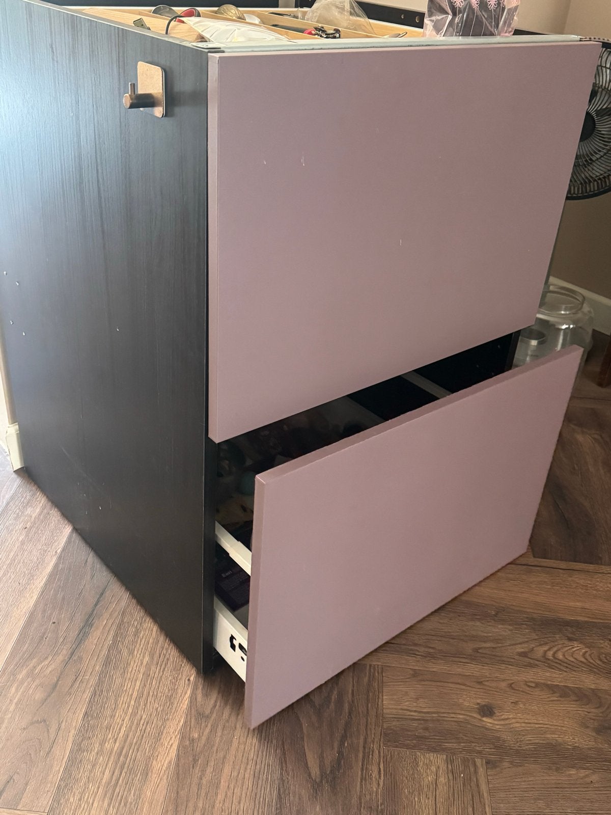 IKEA Metod onderkast 60x60 met 2 Maximera lades en besteklad, Ophalen, Gebruikt, Meerkleurig, 50 tot 100 cm