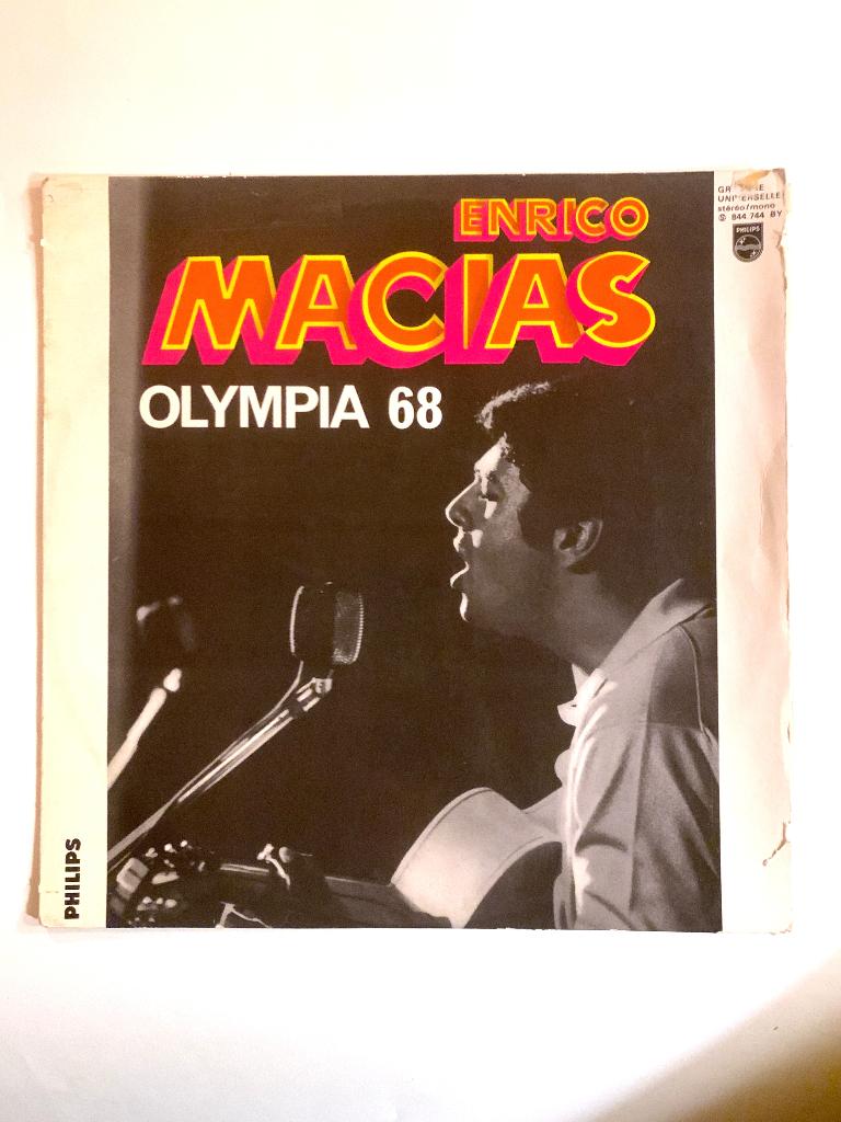 Enrico Macias - Olympia 68 - LP, Ophalen of Verzenden, Gebruikt, 12 inch