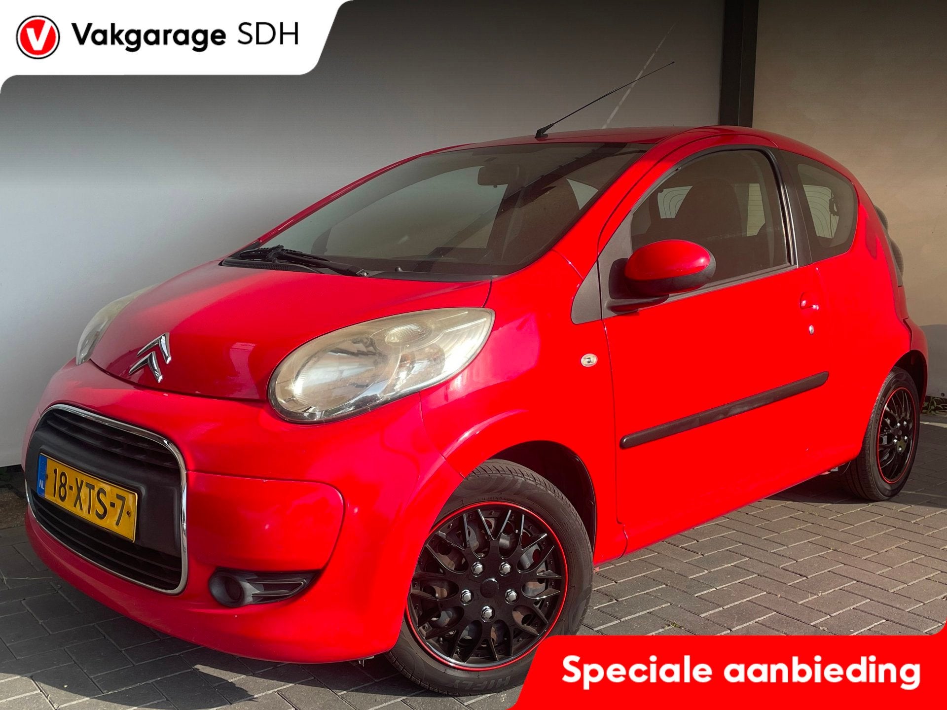Citroen C1 1.0-12V Ambiance|Airco|Apple Carplay|Android Auto, Voorwielaandrijving, Euro 5, Stof, Gebruikt