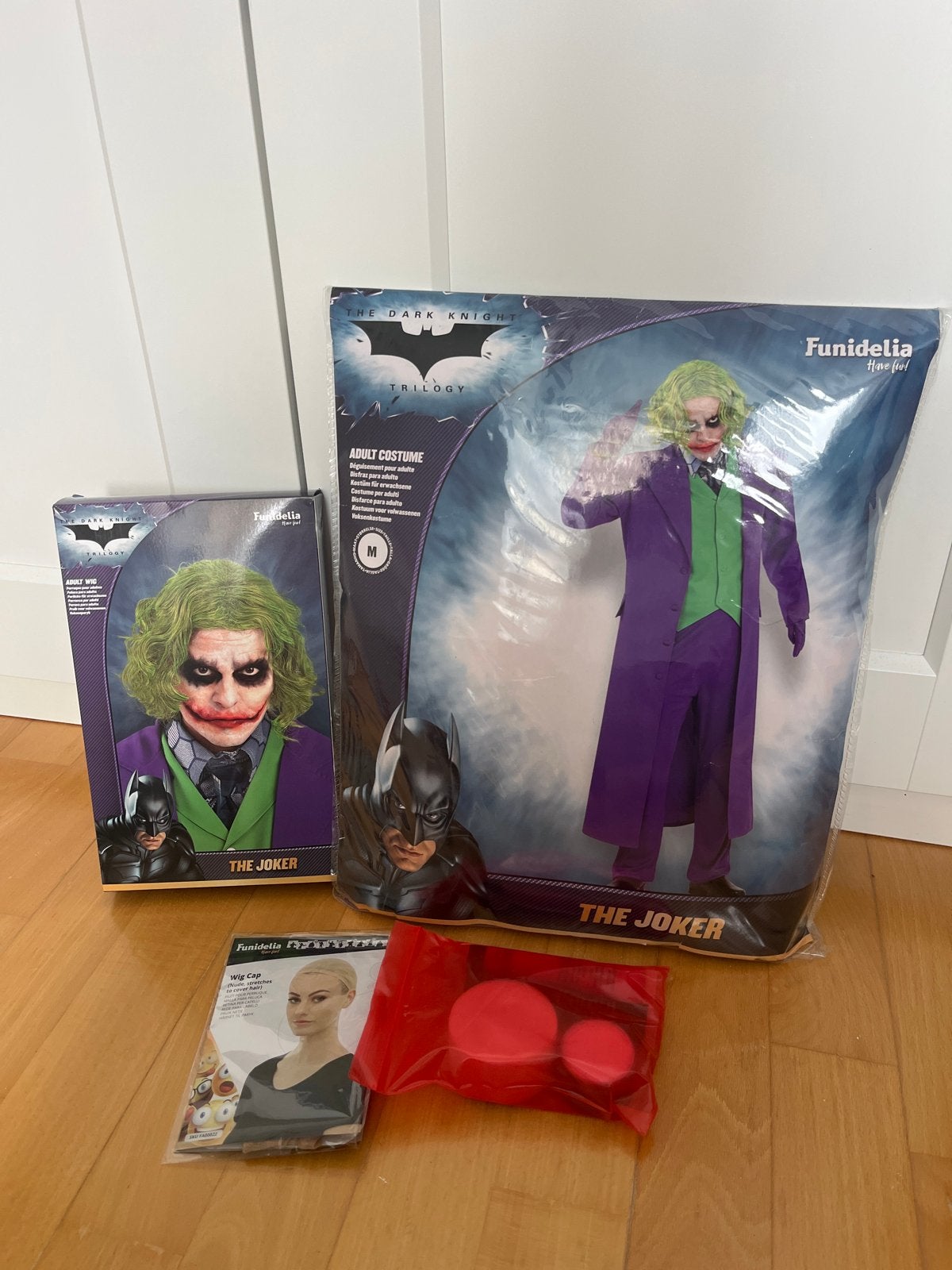 Joker kostuum The Dark Knight Trilogy - Maat M, Ophalen of Verzenden, Nieuw, Pak of Jurk