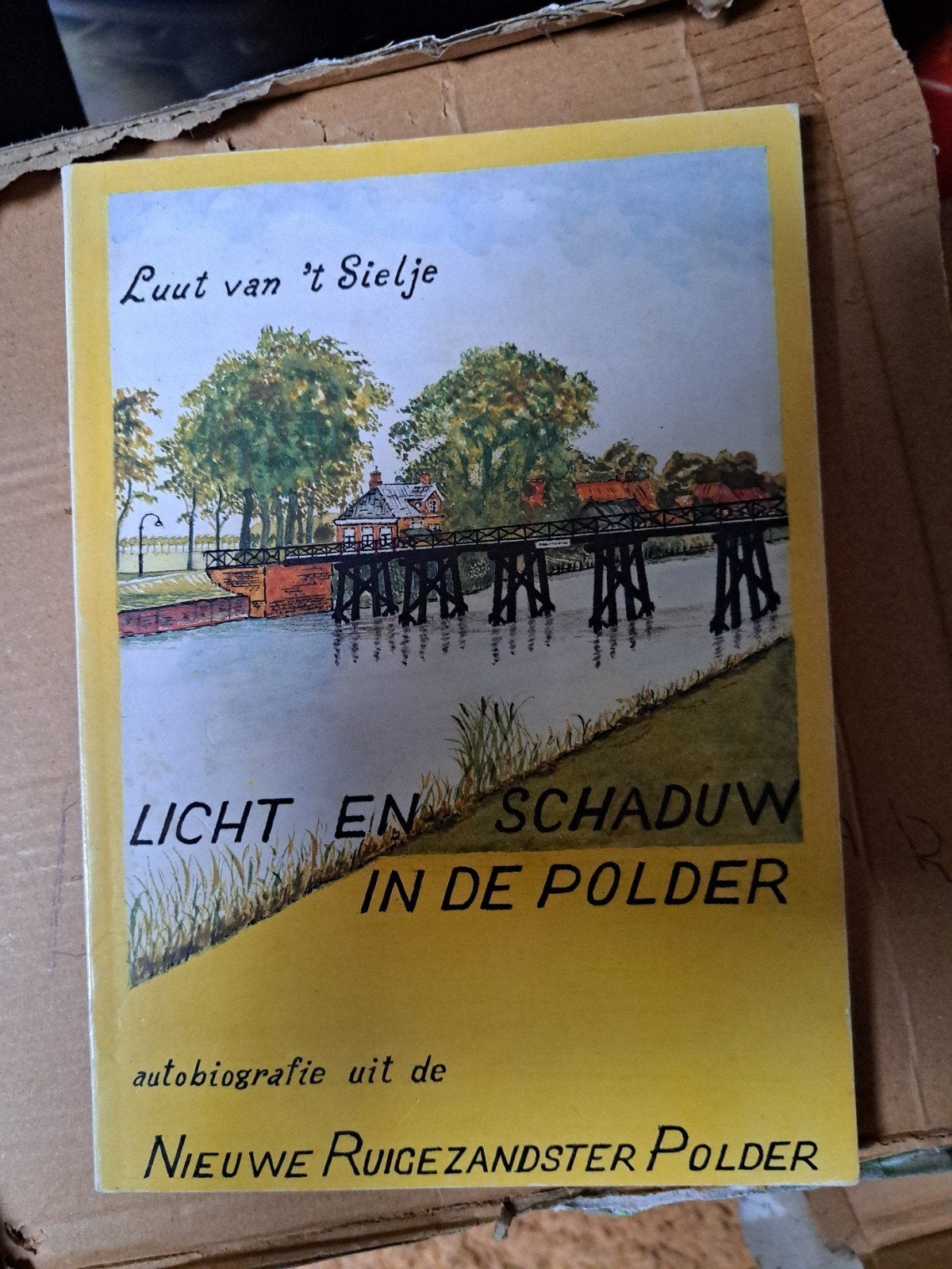 Luut van 't Sielje: Licht en Schaduw in de Polder, Boeken, Ophalen of Verzenden, Gelezen, Luut van 't Sielje, Overige