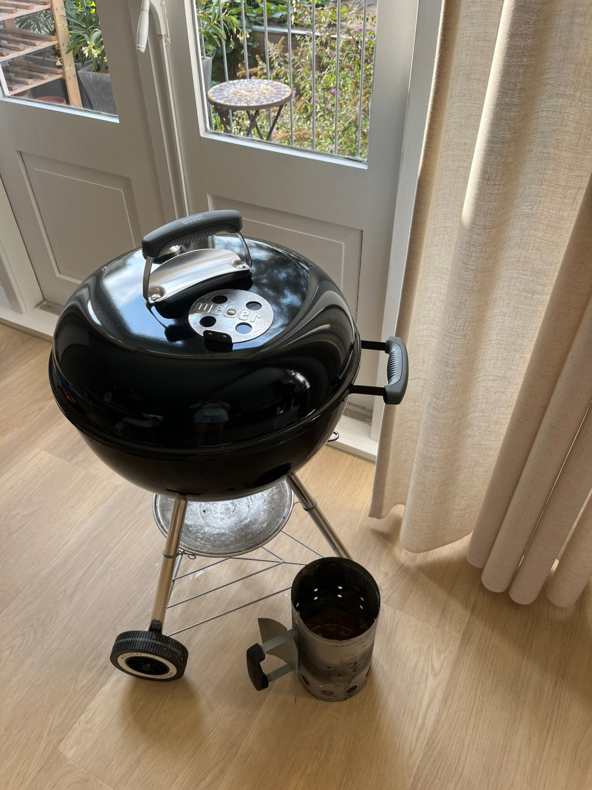 Weber kogel bbq, Ophalen, Gebruikt, Met accessoires