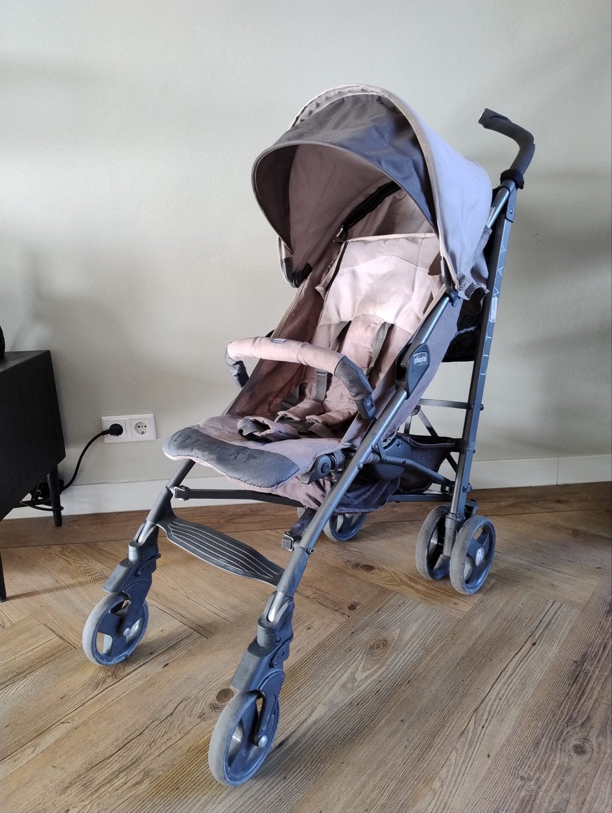 Chicco Lite Way Buggy - Compact en Lichtgewicht, Ophalen, Gebruikt, Overige merken, Verstelbare rugleuning