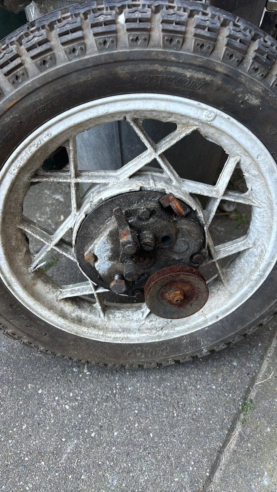 Originele Gilera Citta velgen met banden, Ophalen, Gebruikt, Overige typen
