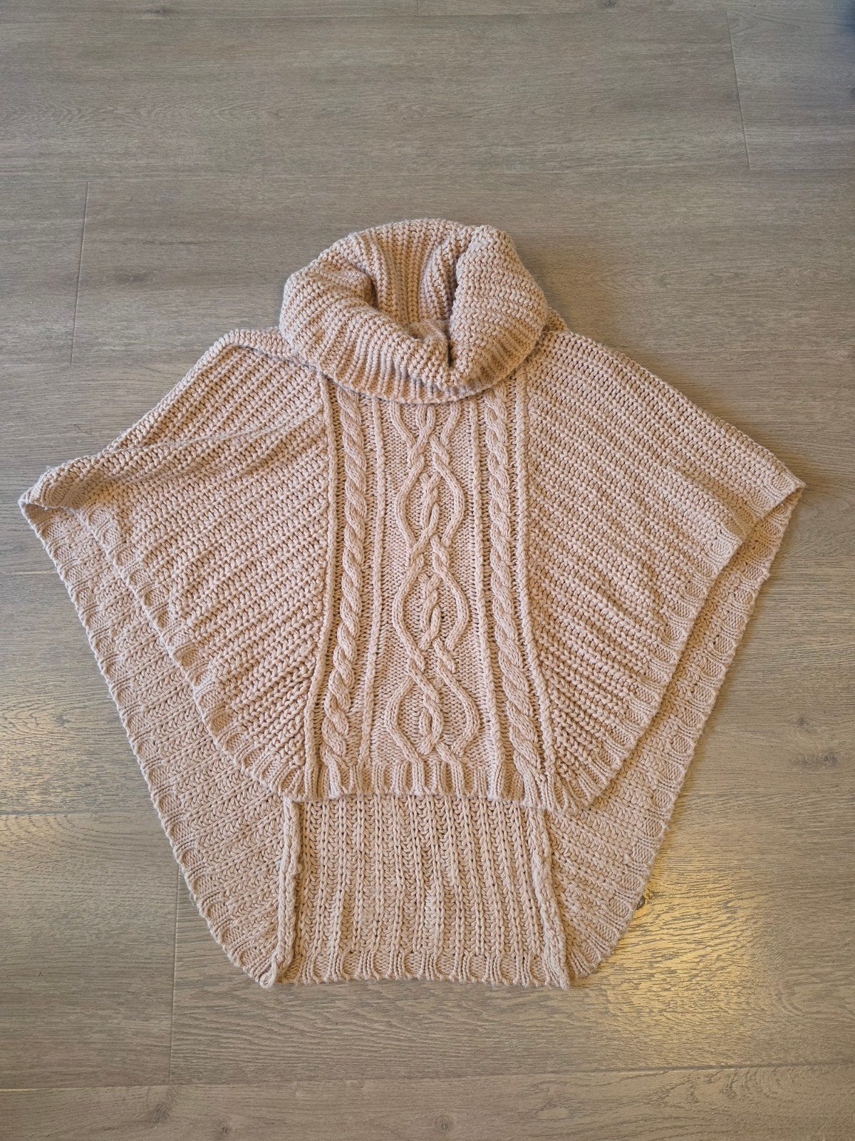 Poncho maat M/L, Ophalen of Verzenden, Zo goed als nieuw, Maat 38/40 (M), Oranje