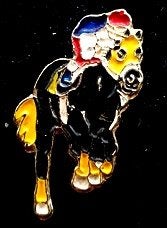 Paardensport pin- gelakt, Verzenden, Nieuw, Buitenlandse clubs, Overige typen