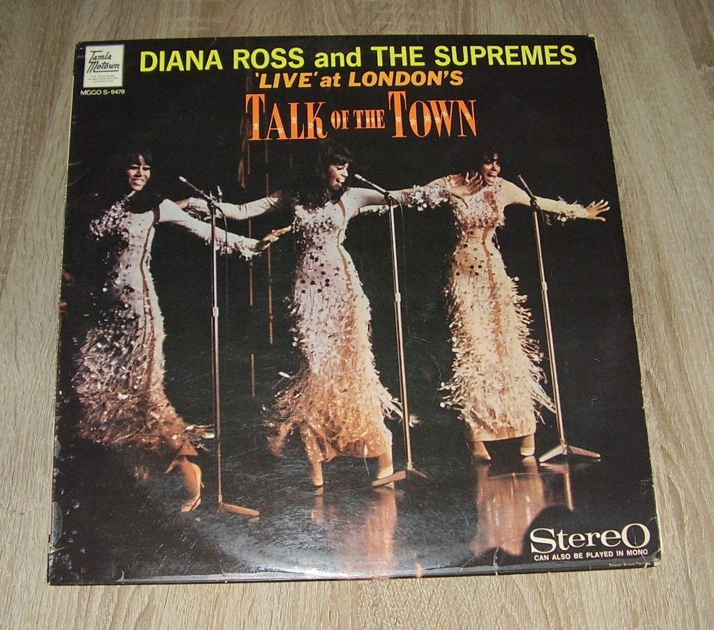LP - The Supremes - Talk Of The Town, LP, Gebruikt, Pop, Ophalen of Verzenden