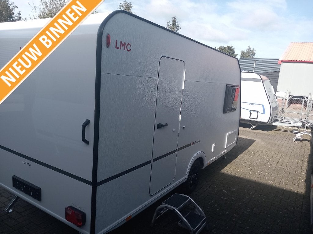 LMC E:dero 470K licht gewicht stapelbed, Caravans en Kamperen, Dwars-stapelbed, 4 tot 5 meter, 500 - 750 kg, Tot en met 4