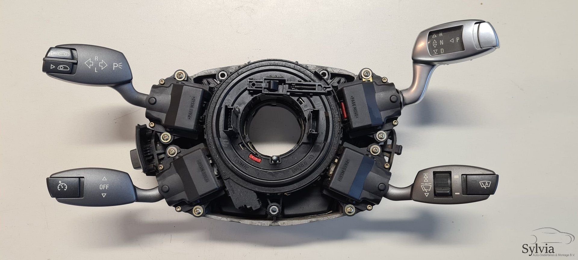 Stuurkolomschakelaar met sleepring regensensor BMW 7-SERIE E, Gebruikt, -, -, Ophalen of Verzenden