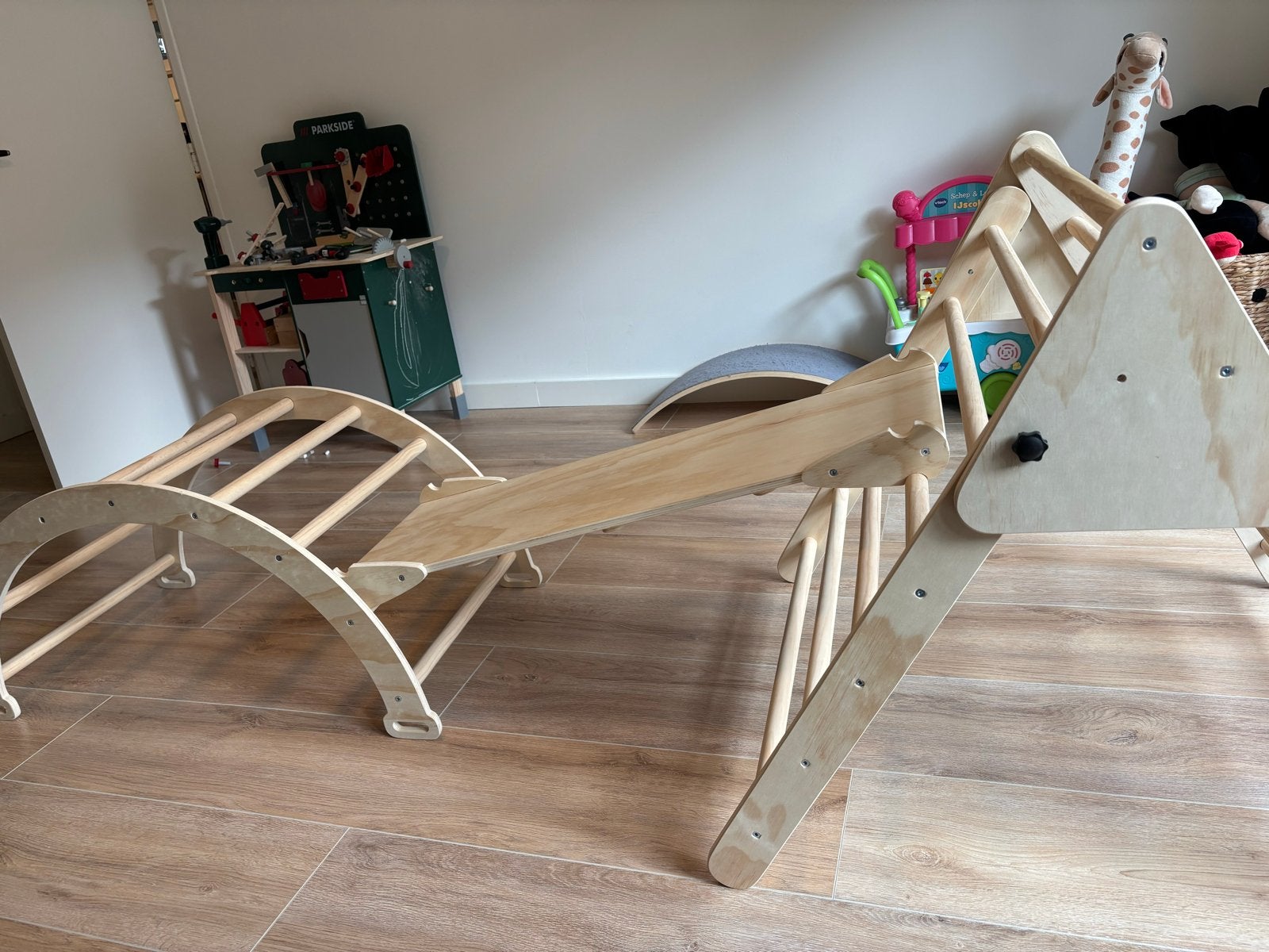 Klimrek met glijbaan als nieuw, Kinderen en Baby's, Ophalen, Zo goed als nieuw