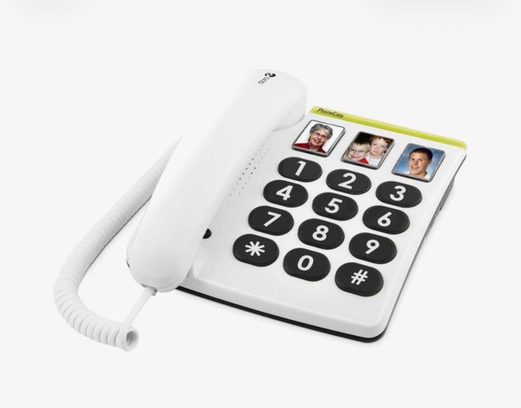 Senioren telefoon ongebruikt, Ophalen of Verzenden, Zo goed als nieuw