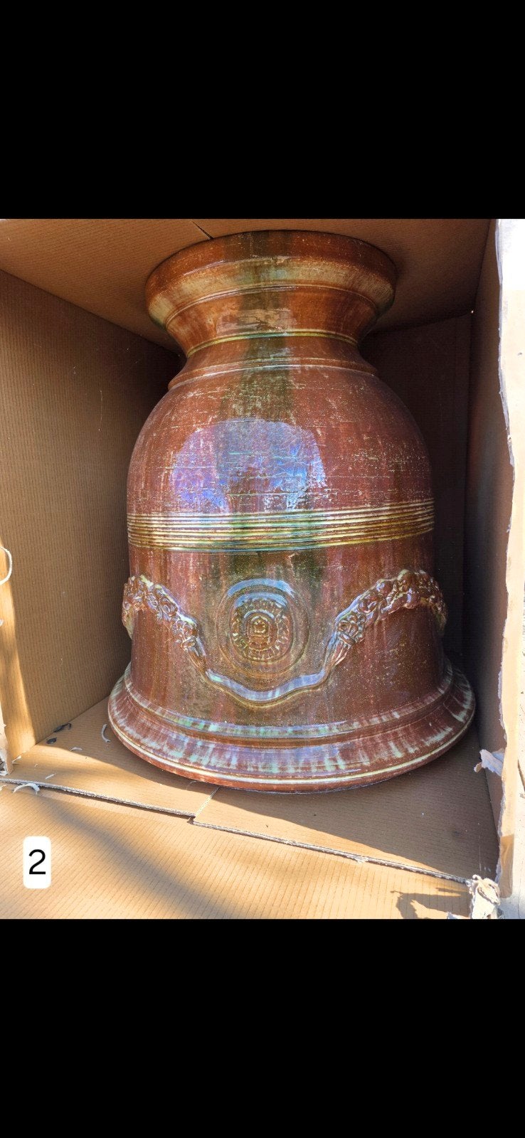 prachtige anduze pot, Ophalen, Rond, Aardewerk, Binnen