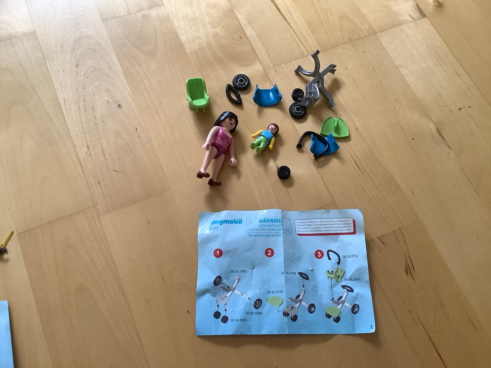 Playmobil City Life: Moeder met Kinderwagen (onderdelen), Kinderen en Baby's, Speelgoed | Playmobil, Gebruikt, Complete set, Ophalen of Verzenden
