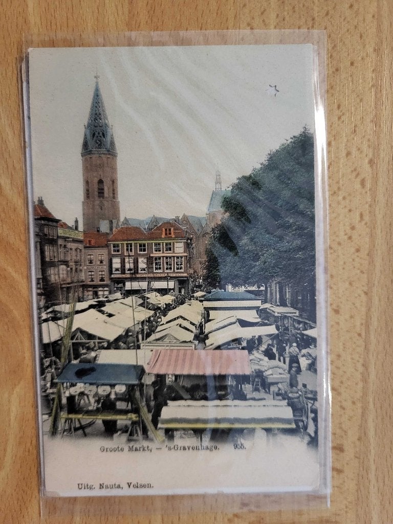 ansicht Den Haag Grote Markt, Ophalen, Voor 1920, Zuid-Holland