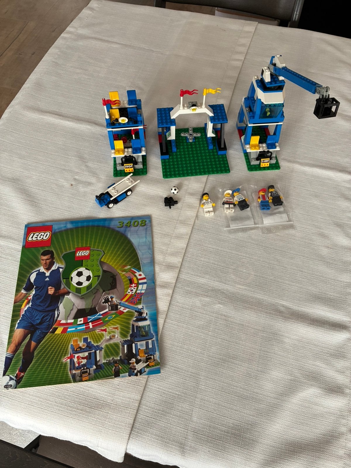 Lego 3408 Super Sport Coverage - soccer, Gebruikt, Overige thema's, Lego, Ophalen of Verzenden