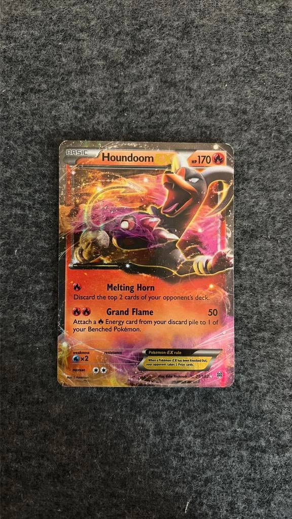 Houndoom EX 21/162 BKT21, Ophalen of Verzenden, Zo goed als nieuw