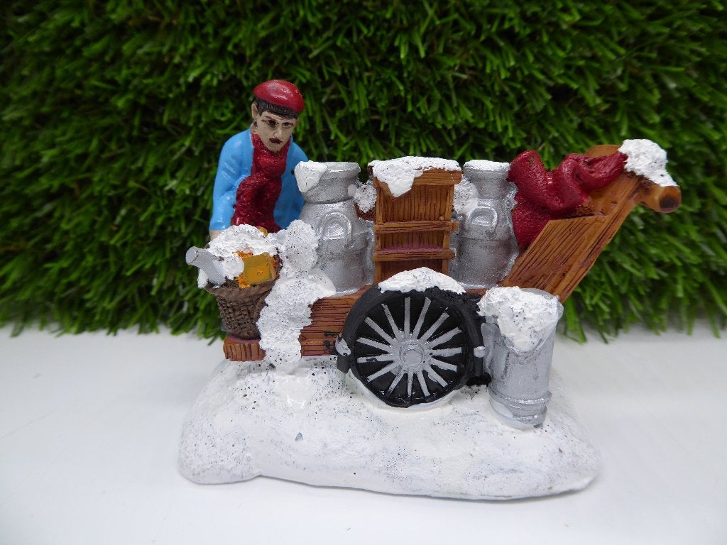 Kerstdorp Item - 2 - Ik ruim alles op, Ophalen of Verzenden, Zo goed als nieuw