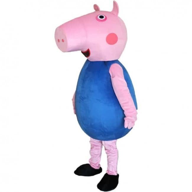 Georgw (Peppa Pig) mascotte te huur, Ophalen, Zo goed als nieuw, Verjaardag