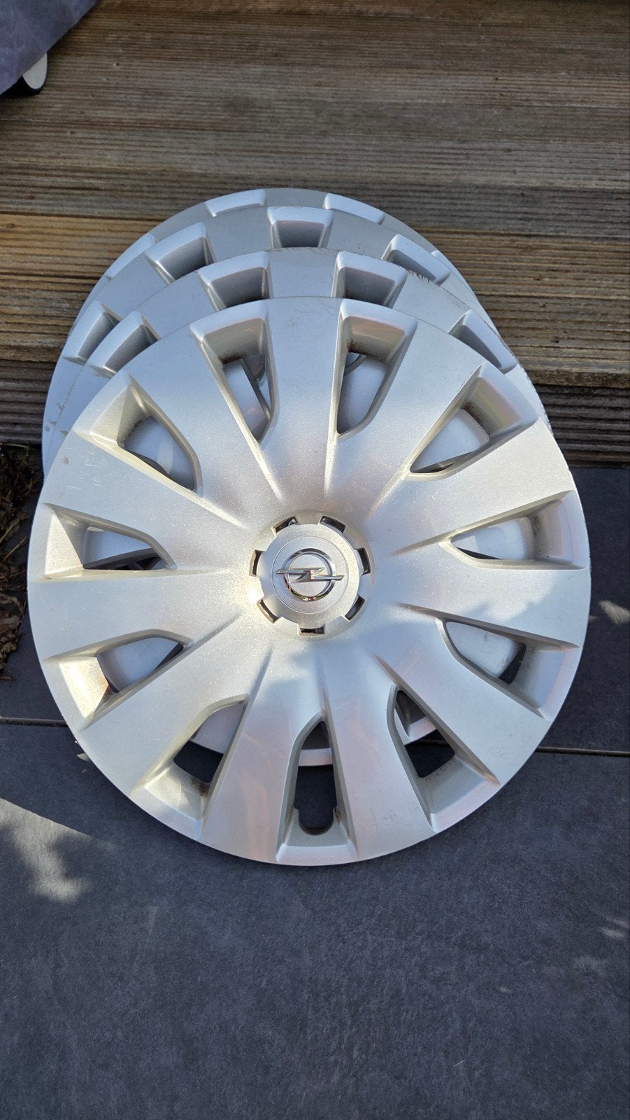 Wieldoppen Opel Astra/Zafira C - Set van 4, Ophalen, Gebruikt