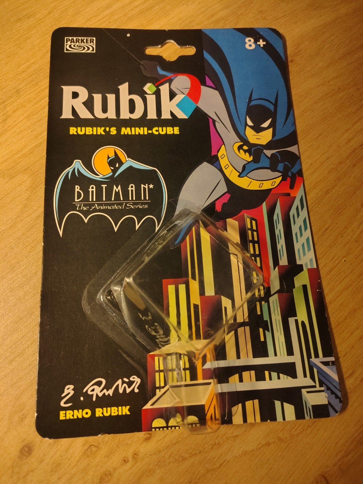 Batman Rubik's Mini Cube LEGE VERPAKKING, Ophalen of Verzenden, Minder dan 500 stukjes