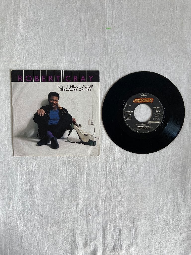 robert cray - right next door, Ophalen of Verzenden, Zo goed als nieuw, 7 inch, Pop