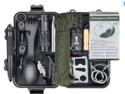 noodoverlevingskit Survival / Camping / Outdoor set (nieuw)
