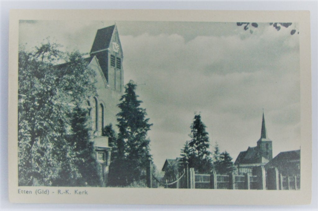 ansichtkaart Gelderland e/o nr. 76 - Etten, Ophalen of Verzenden, 1940 tot 1960, Ongelopen, Gelderland