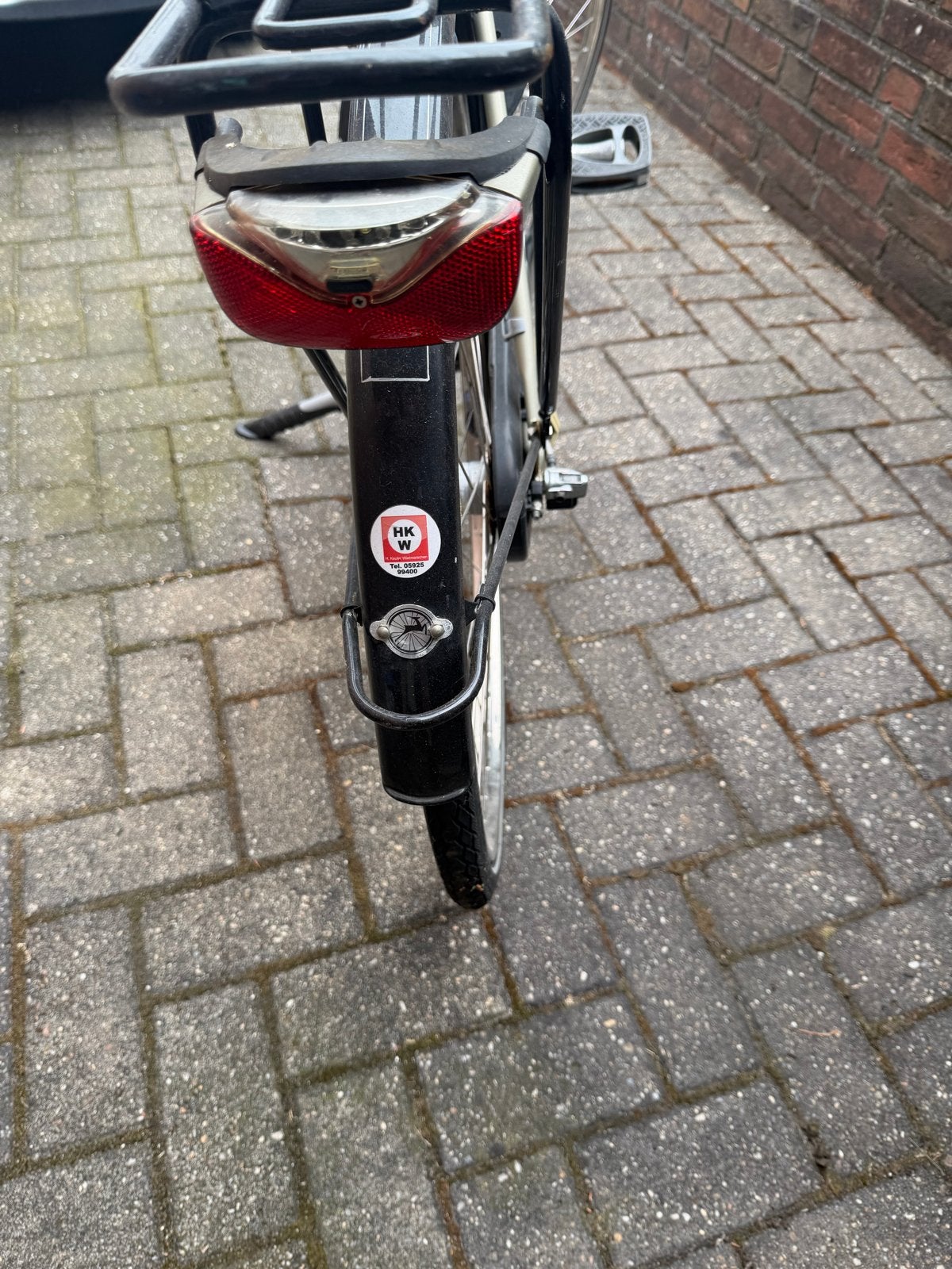 gazelle Impala Damesfiets met Mand en Bagagedrager, Gebruikt, Velgrem, Versnellingen, 50 tot 53 cm
