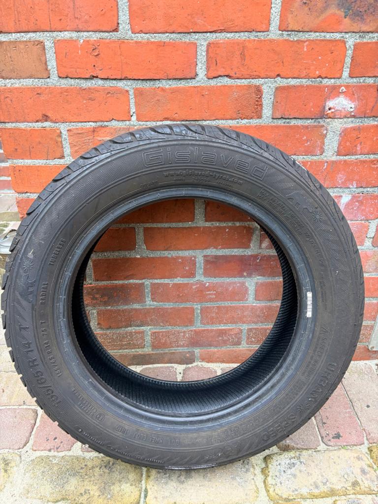 Gislaved Autoband zonder wieldop. 165/65 R14 T - All Season, Ophalen, Gebruikt