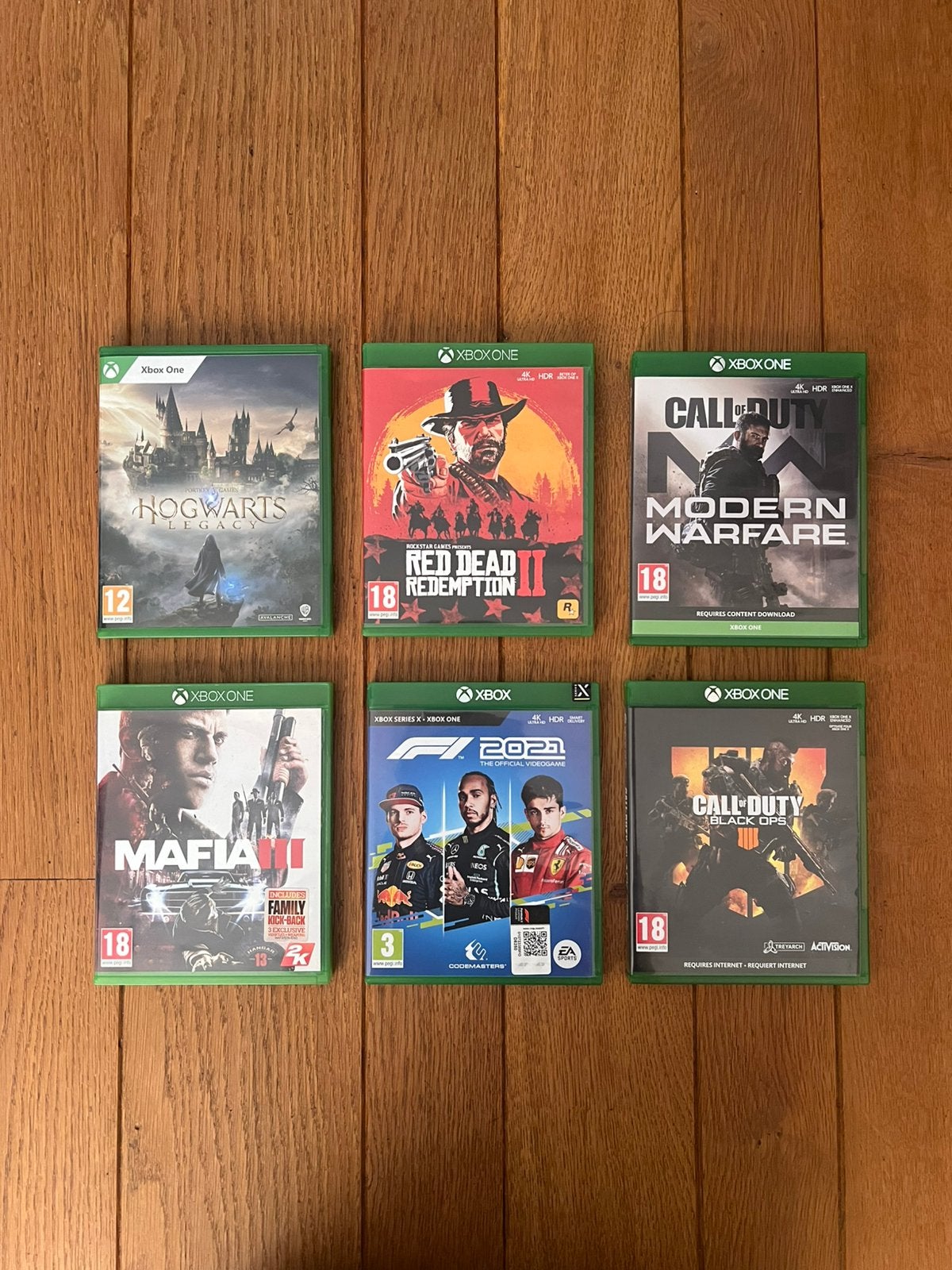 Xbox one S spellen bundel (6 spellen), Avontuur en Actie, Vanaf 18 jaar, Verzenden, 1 speler
