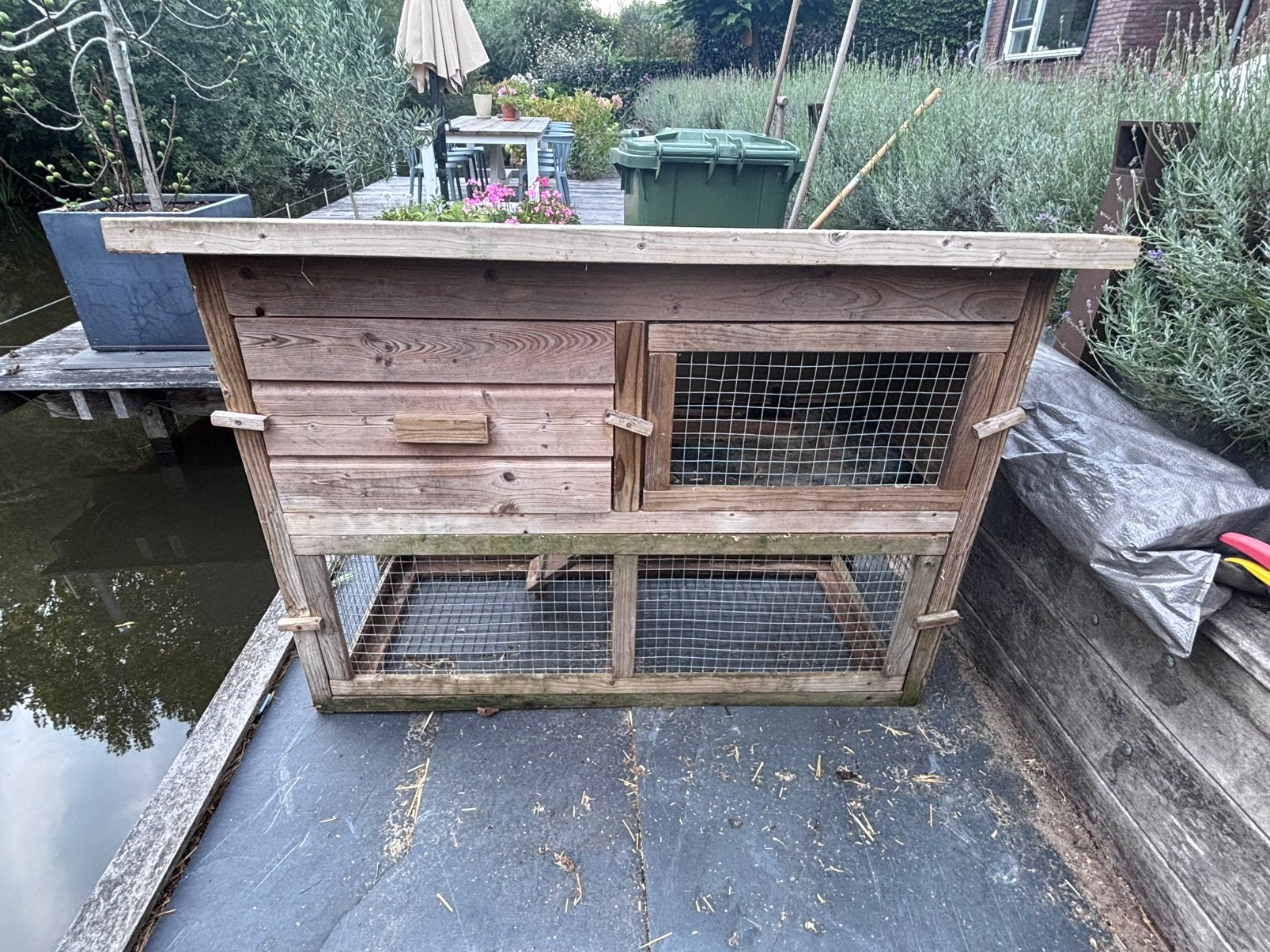 Konijnenhok, Ophalen, Zo goed als nieuw, 90 cm of meer, Konijn