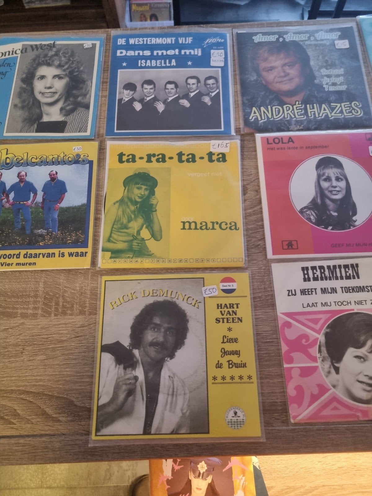 vinyl singles van piraten te koop zaterdag  en zondag zie om, Cd's en Dvd's, Ophalen, Gebruikt