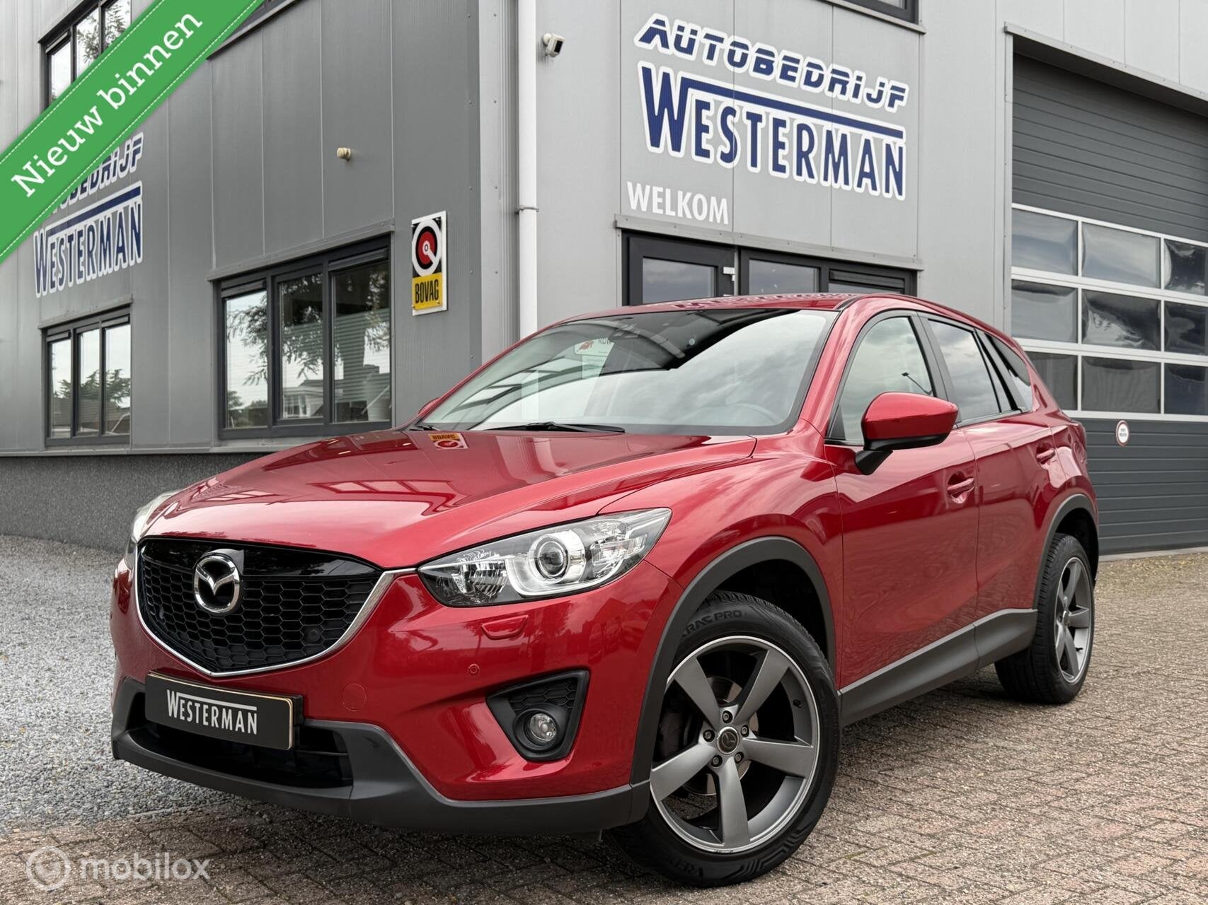 Mazda CX-5 2.0 Skylease+ 2WD Leer Clima Cruise Trekh. Navi 1, Voorwielaandrijving, Euro 5, 4 cilinders, Xenon verlichting