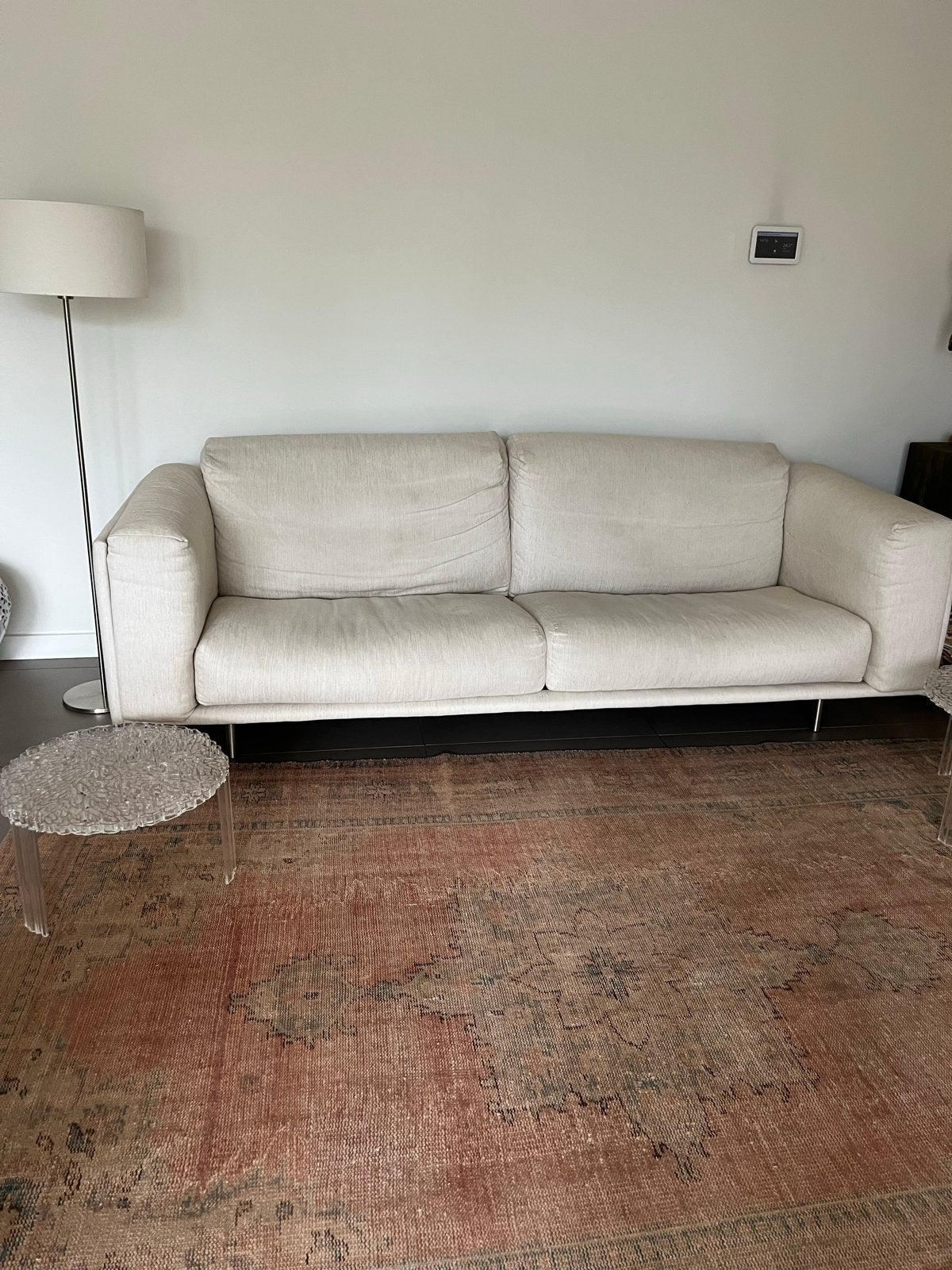 Comfortabele 3-5 zits bank Cartel Living bank, Ophalen, 250 tot 300 cm, Gebruikt, Driepersoons