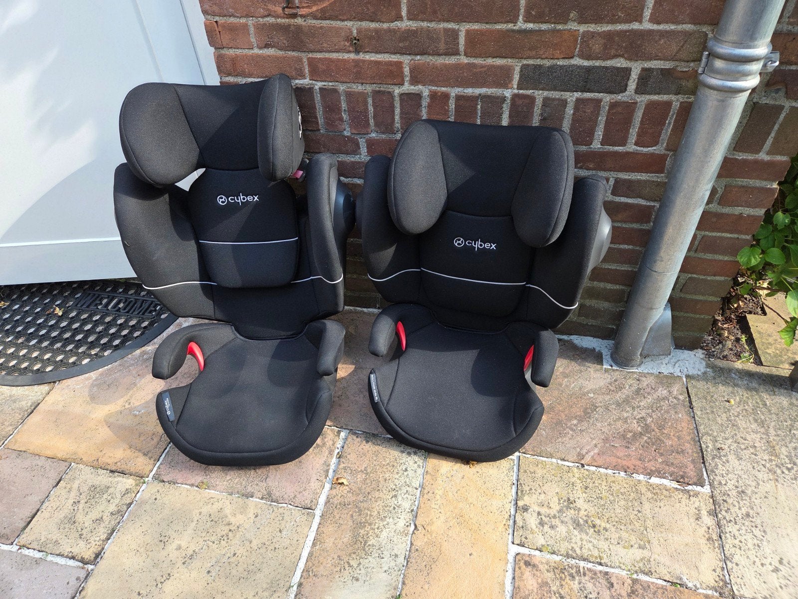 2x Cybex Solution M-Fix SL autostoelen 15-36kg, Kinderen en Baby's, Autostoeltjes, Ophalen, Gebruikt, 15 t/m 36 kg, Verstelbare rugleuning